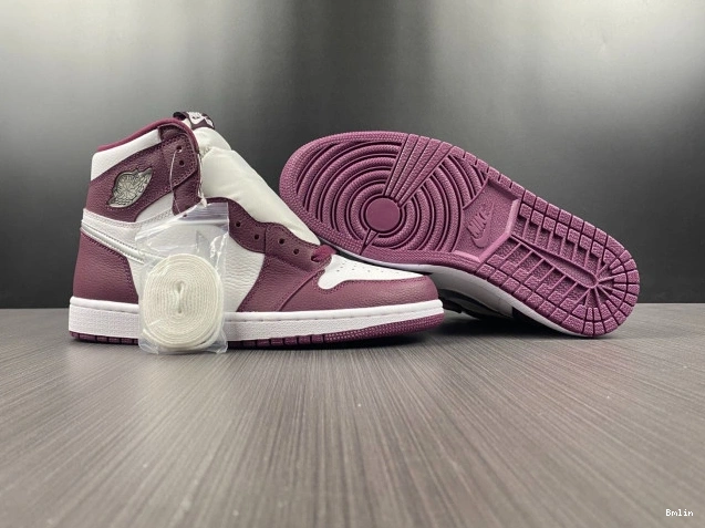 Bmlin Shoes 1 555088-611 OG High Jordan Air Bordeaux 0710